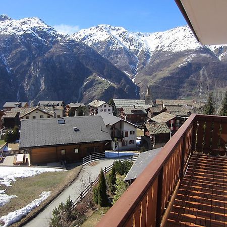 Appartement In 1700M Mit Traumblick Grächen Eksteriør bilde