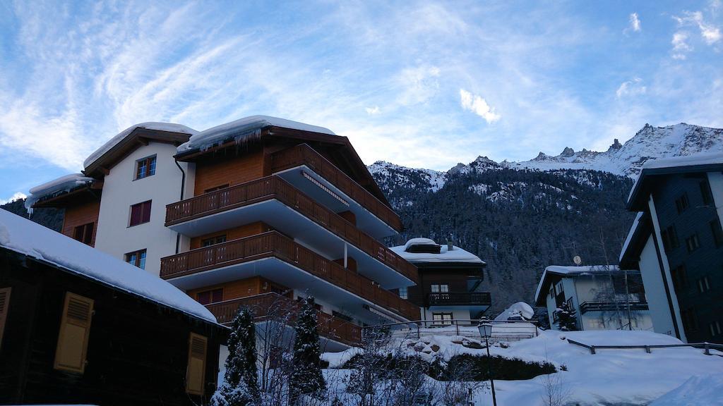 Appartement In 1700M Mit Traumblick Grächen Eksteriør bilde