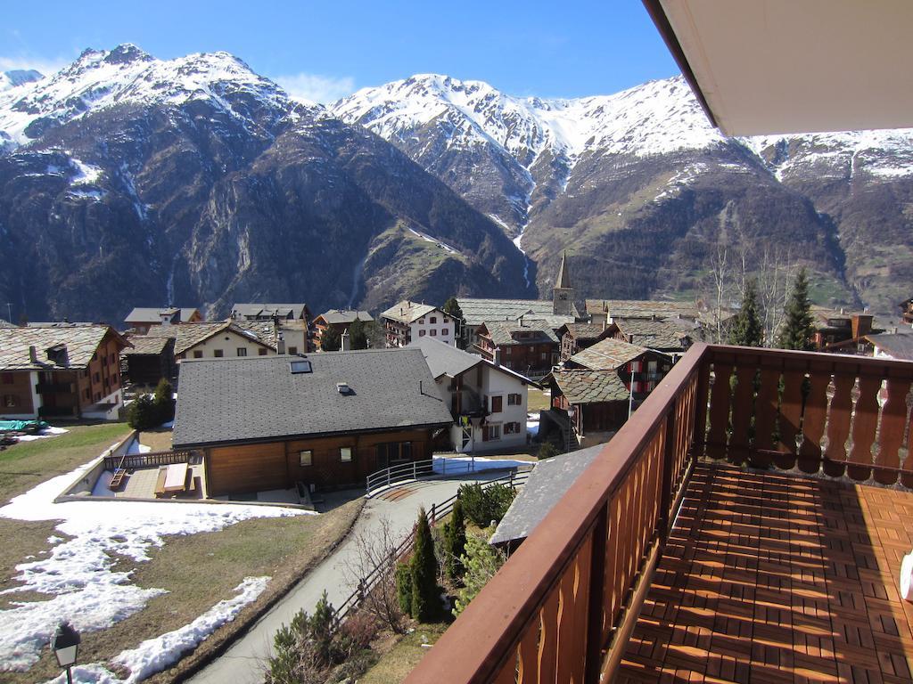 Appartement In 1700M Mit Traumblick Grächen Eksteriør bilde