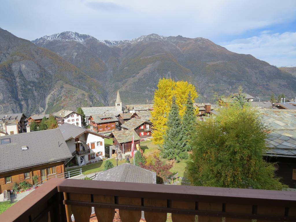 Appartement In 1700M Mit Traumblick Grächen Eksteriør bilde